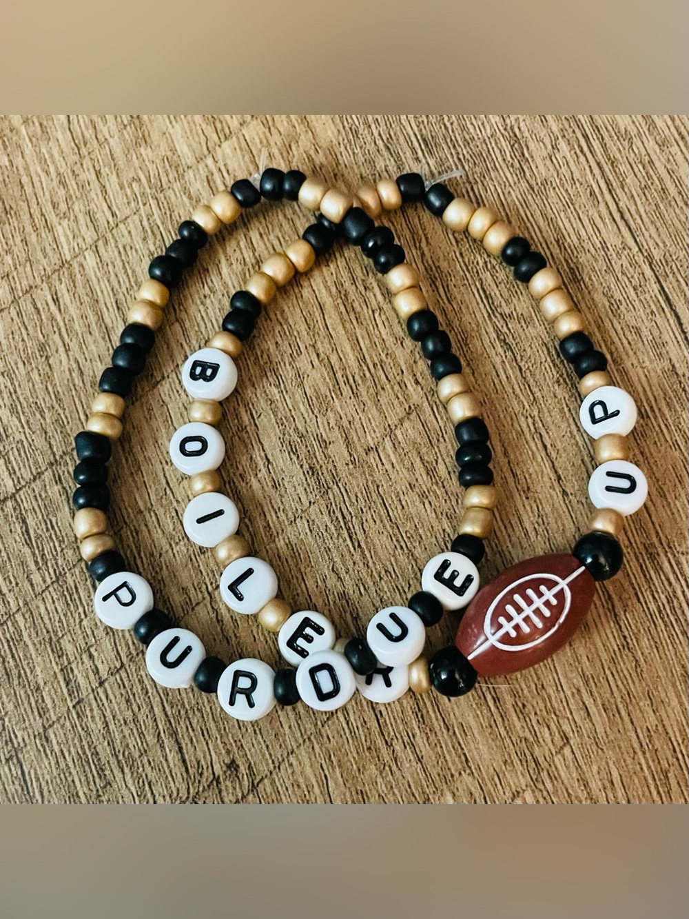 Purdue Boilermakers Football Bracelets